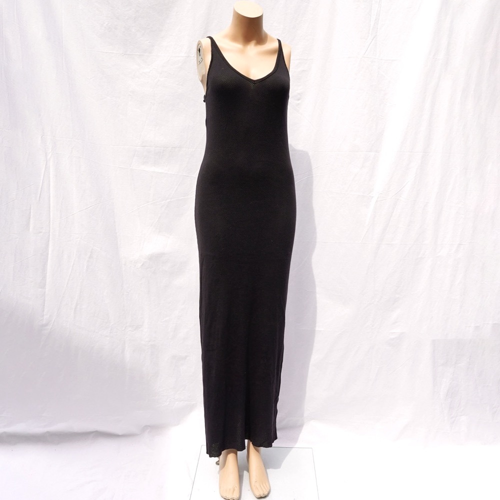 KSubi vintage Black mesh maxi dress medium
